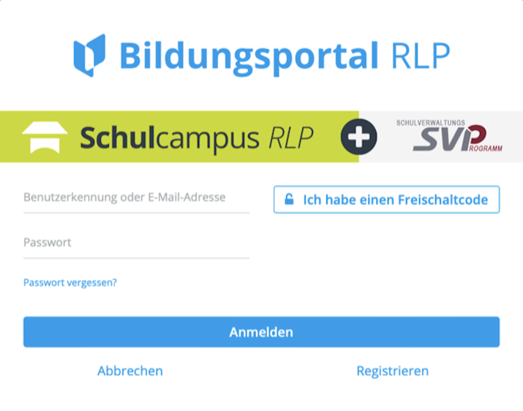 Bildungsportal RLP – Infoportal